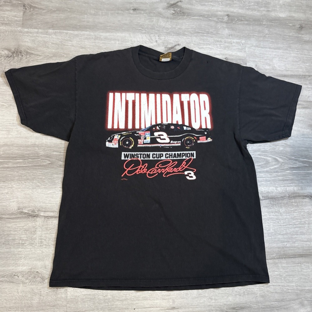 Vintage Dale Earnhardt Nutmeg T Shirt XXL Intimidator Winston Cup‎ Champion #3